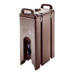 Beverage Dispenser, Insulated, 4.75 Gal (18 L), Dark Brown