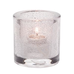 TeaLight Lamp, Thick Glass, Clear