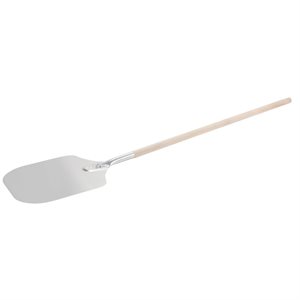 Pizza Peel, Aluminum, Wood Handle, 12 X 14", 38" Handle