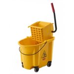 Mop Bucket 33L, Yellow