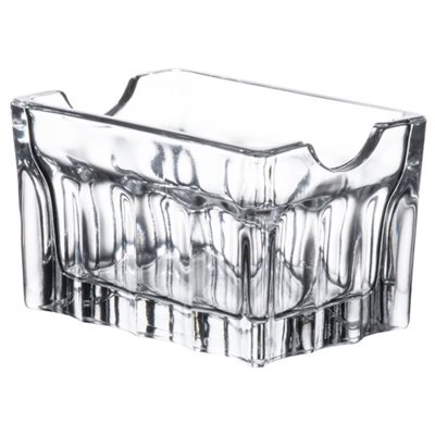 "Gibraltar" Glass Sugar Package Holder (24/cs)