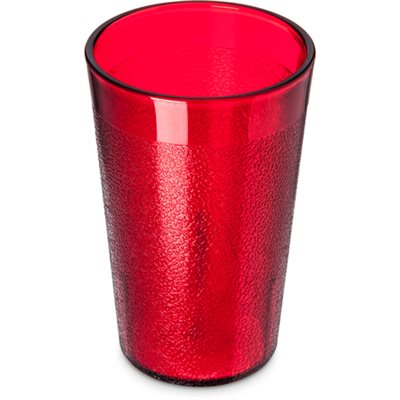 Tumbler, Stackable, Plastic, Ruby Red, 9.8 Oz