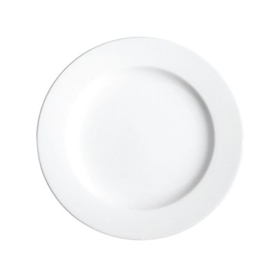 Assiette, Bord Large, 8 Po, "Polaris Continental"