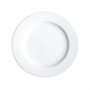 Plate, Wide Rim, 10.75", "Polaris Continental"