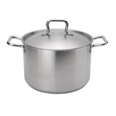 "Elements" Stainless Steel 16qt Stock Pot w/Lid