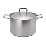 "Elements" Stainless Steel 20qt Stock Pot w/Lid