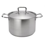 "Elements" Stainless Steel 32qt Stock Pot w/Lid