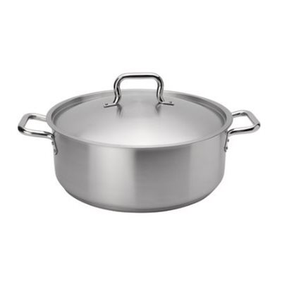 "Elements" Stainless Steel 20qt Brazier w/Lid