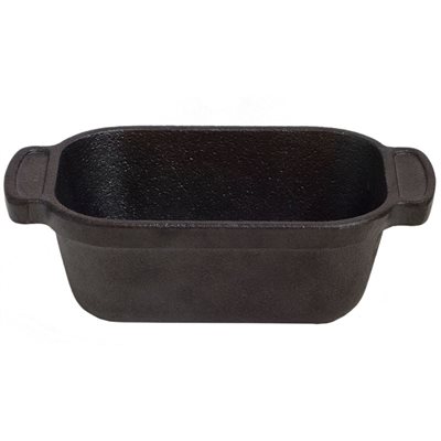  Mini Casserole Rectangulaire En Fonte, 310ml