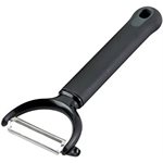 "Y" Peeler, 6.5", Stainless Steel, Black Handle, "Browne"