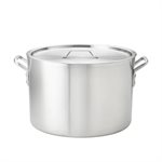 Thermalloy Sauce Pot 26 Qt , Aluminum, Standard Weight