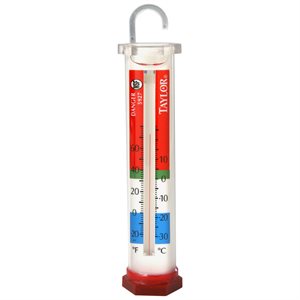 Thermomètre En Tube, Frigidaire/Congélateur, Au Glycol Propylène