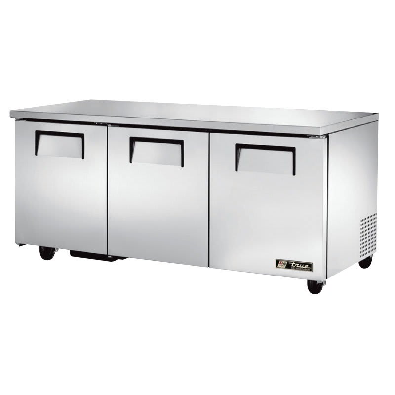 Serving Counter, Refrigerated, Stainless Steel, 72" Width