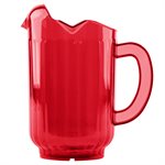 Pichet Traex® Tuffex™ Rouge Rubis, 1.8L en Polycarbonate