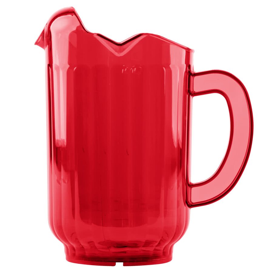 Traex® Tuffex™ Beverage Pitcher - 60oz, Ruby Red