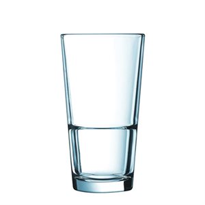 Glass, Stack Up, Hi-Ball, Tempered, 10 Oz