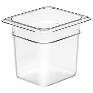 Cambro Camwear 66CW135 Food Pan (1/6 Size x 6")