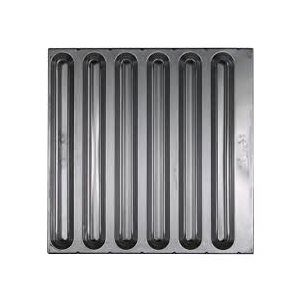 Filtre A Chicanes En Acier Inoxydable, 63.5 X 41 CM