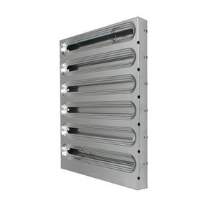 Baffle Filter, Galvanized Steel, 16"H X 20"W, "Kason"