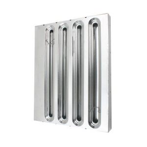 Baffle Filter, Galvanized Steel, 20"H X 16"W, "Kason"