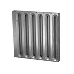 Baffle Filter, Galvanized Steel, 20"H X 20"W, "Kason"