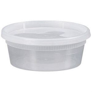 8OZ TAKEOUT SOUP CONTAINER W/LID - 24/PACK