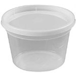 12OZ TAKEOUT SOUP CONTAINER W/LID - 240/BOX