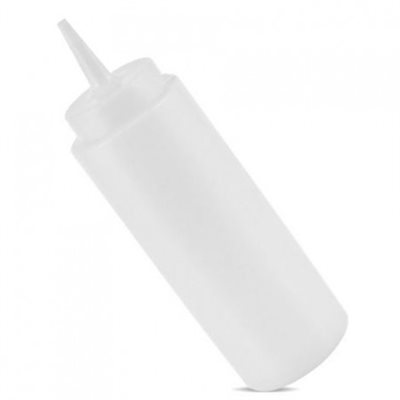 Bouteille A Pression En Plastique, Transparent, 237 ML (8 Oz)