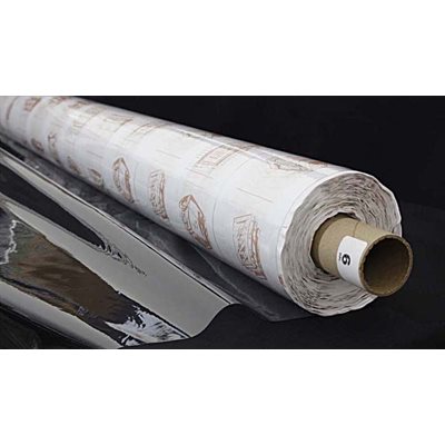 Tabletop / Liner Clear with Brown Paper Interfaced, 54" x 40 YD