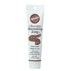 Decorating Icing, Chocolate, 120g / 4.25 Oz