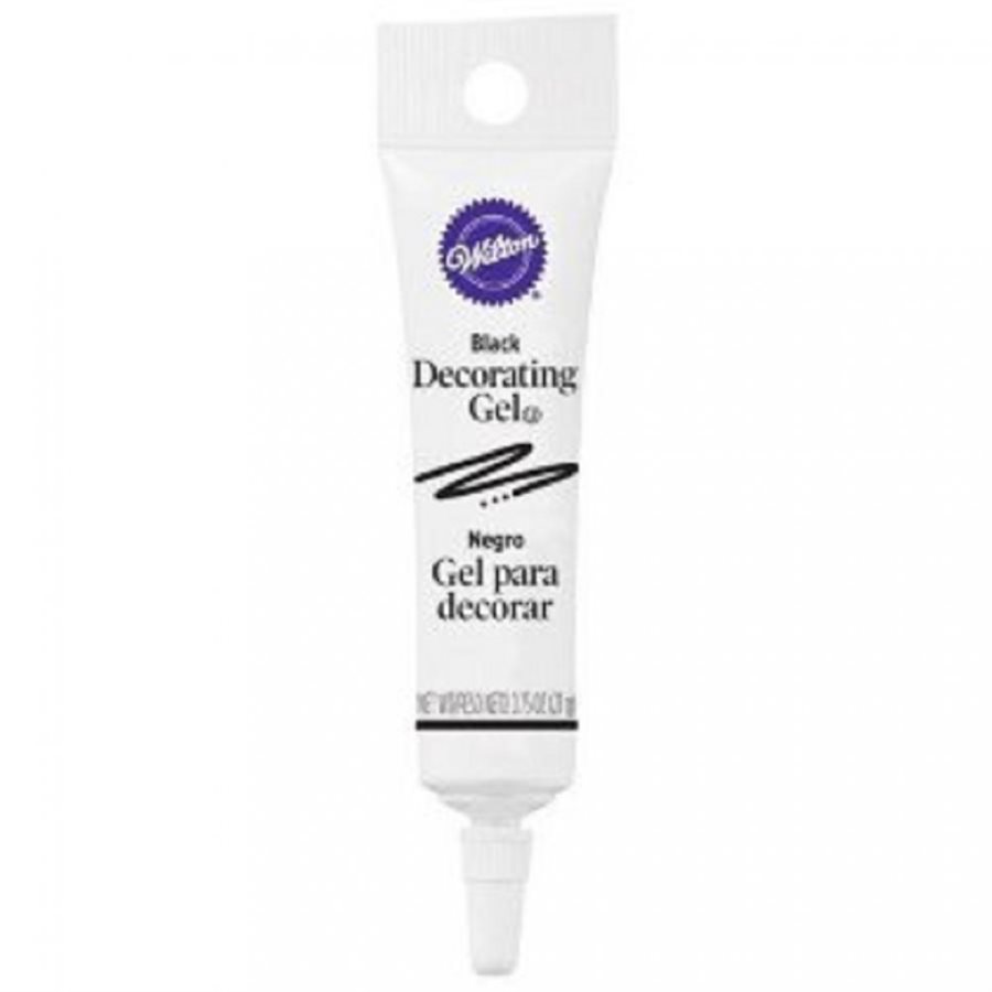 Decorating Gel, Noir, 21g / 0.75 Oz