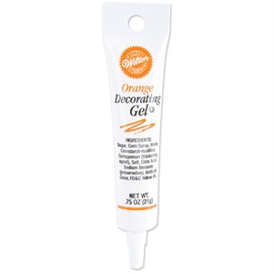 Glaçage Décoratif, Orange, 21g / 0.75 Oz