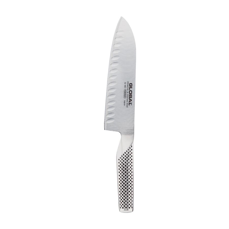 Knife Global Santoku Fluted 18Cm