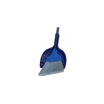 Dust Broom, Angled, Magnetic, Gray Bristles, 48" Metal Handle