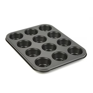 Pan, Muffin, 12 Cups, No Stick Coating