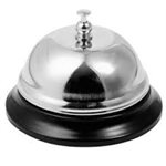 Call Bell, Round, Chrome Finish