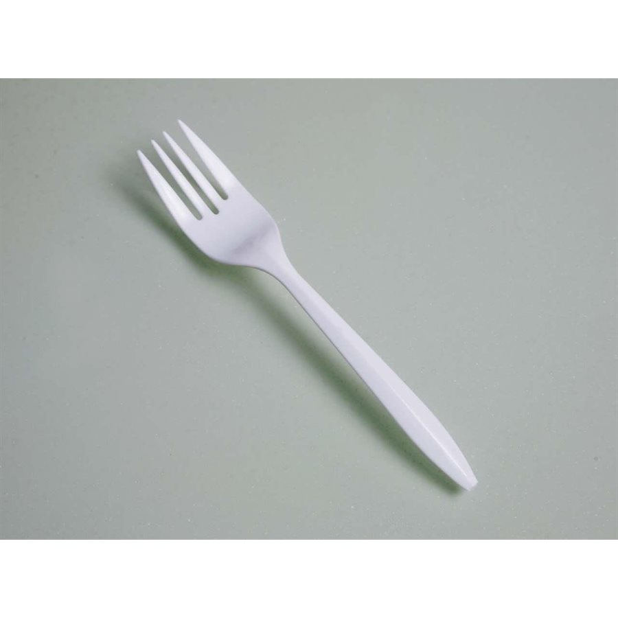 PLASTIC FORK 6" (15cm) 1000/PK