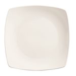 Plate, Square, 12", "Porcelana"