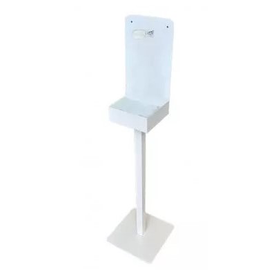 STAND FOR HAND SANITIZER, WHITE