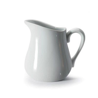 Pitcher/Pourer, Cream, Porcelain White, 255 ML