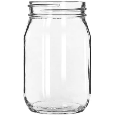 DRINKING JAR - 16OZ (473ML) CASE OF 12