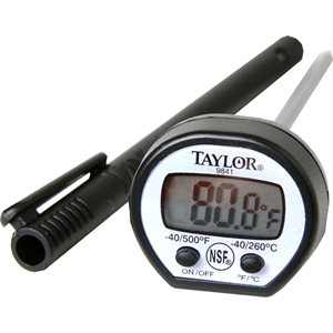 Pocket Thermometer, Digital, High Temperature, 5 Probes Included