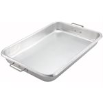 Bake/Roast Pan with Drop Handles, Aluminum, Rectangular, 18" × 26" × 3"