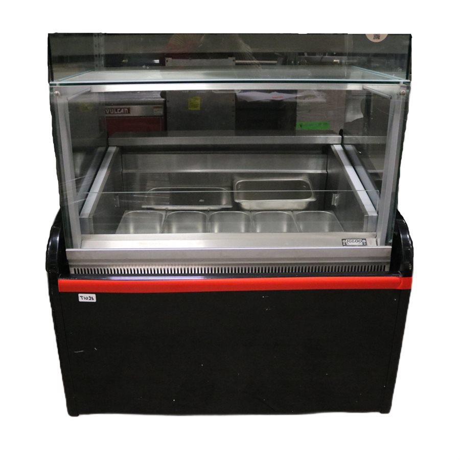 USED IGLOO ARB2F3 Slim Gelato Ice Cream Freezer Black