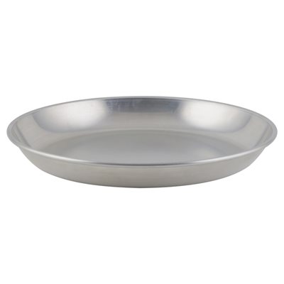 Aluminum Seafood Trays, 12" Dia × 1-1/2" H