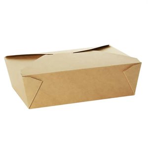 PAPER FOOD BOXES IN KRAFT SIZE 4 PACK OF 160