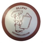 ''Sillipat'' Fiberglass & Silicone Baking Mat - 12" Round