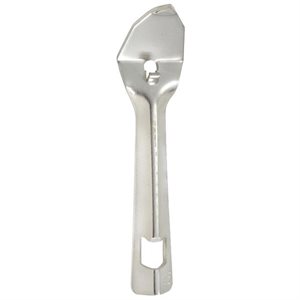 Ouvre Bouteille Acier Inox 7po.