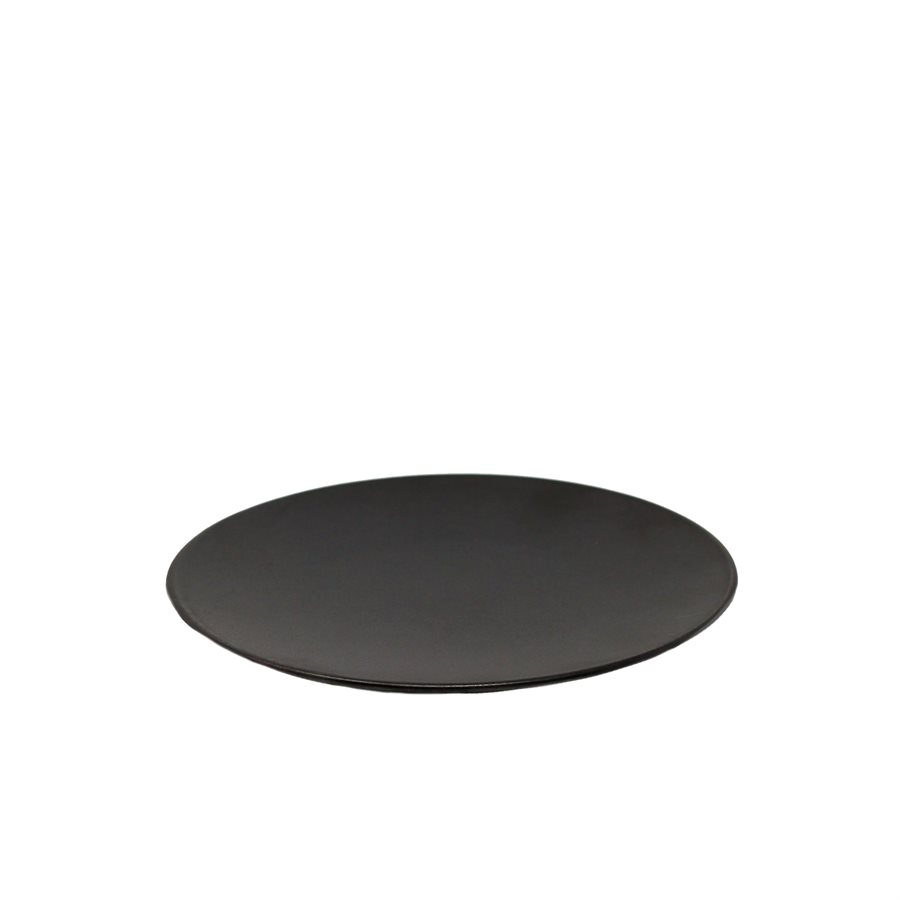 Coupe Shape Plate 8" , Black