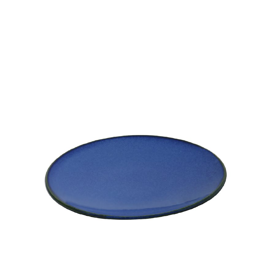 Assiette Rond 8po. , Couleur Bleu Ciel